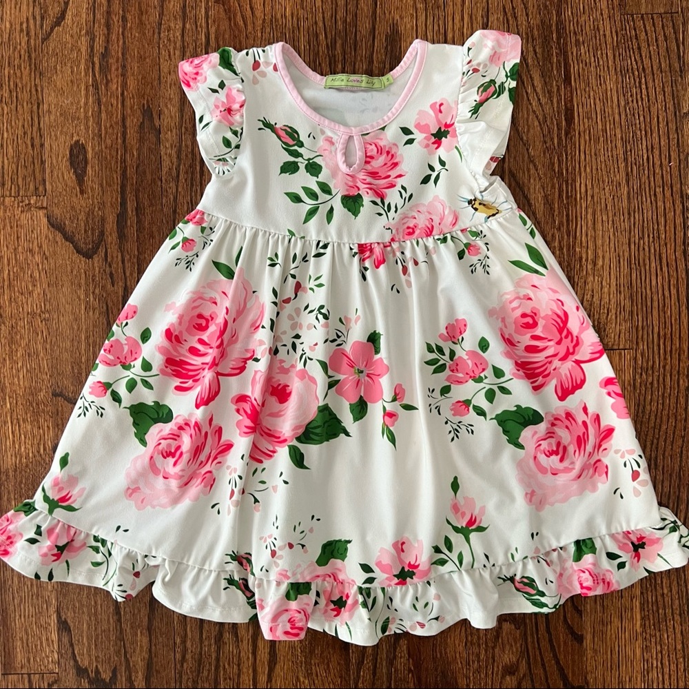 Girl’s 5 Millie Loves Lily floral dress